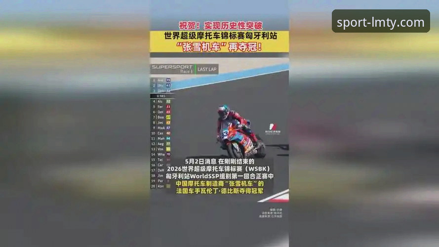 LM体育官网教程 世界超级摩托车锦标赛匈牙利站冠军诞生记:LM体育平台观赛操作教程
